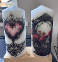 Decoupage Candle